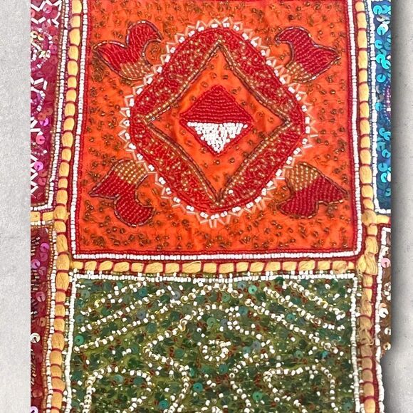 FSP | Vintage Women’s Beaded Shoulder bag Tote - Picture 12 of 13